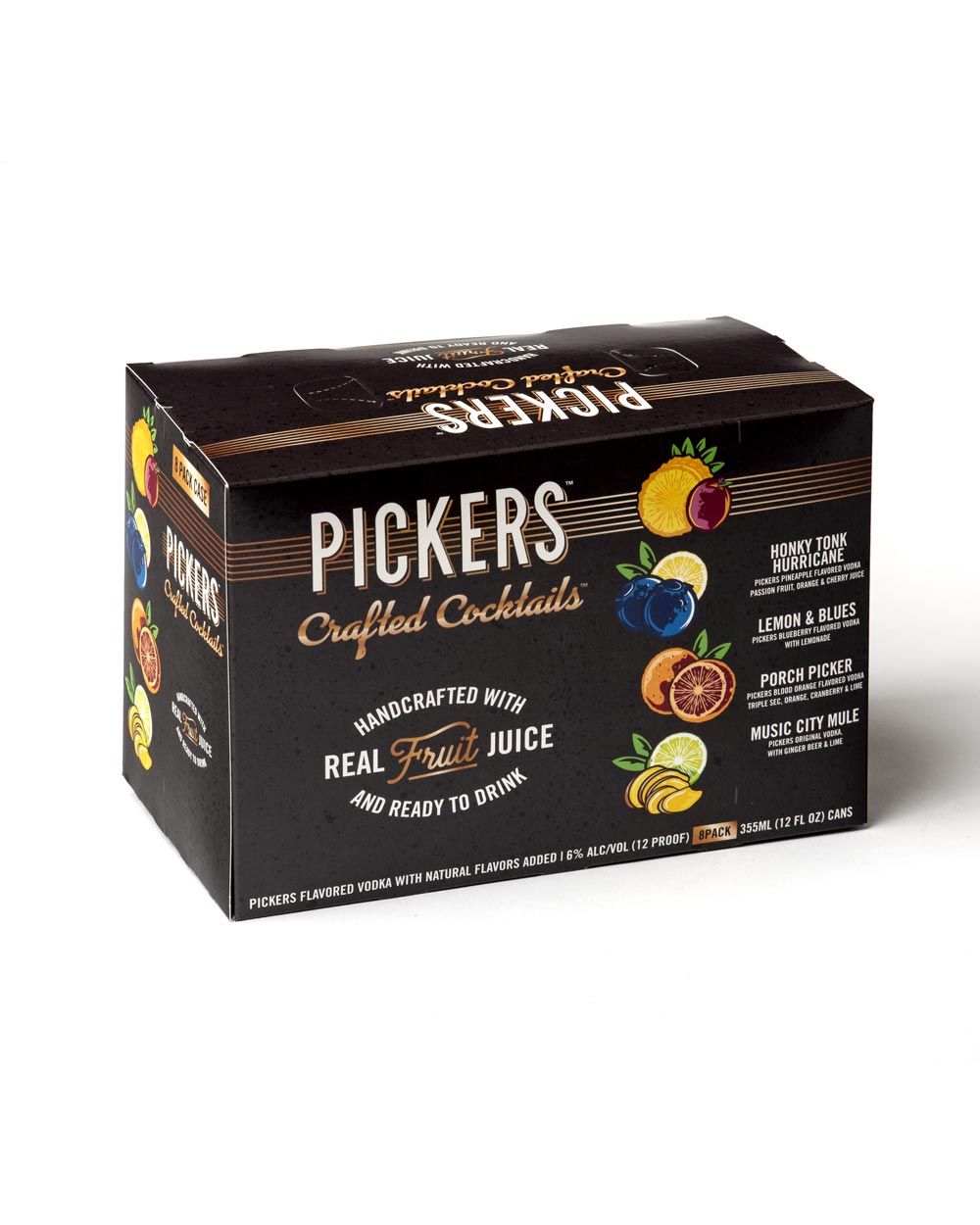 Pickers Crafted Cocktails Marshall & Bruce Printing Co.